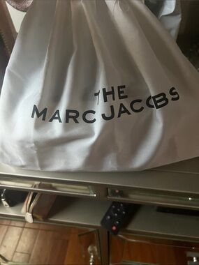 Marc Jacobs Cream Camera Crossbody with Gold Hardware